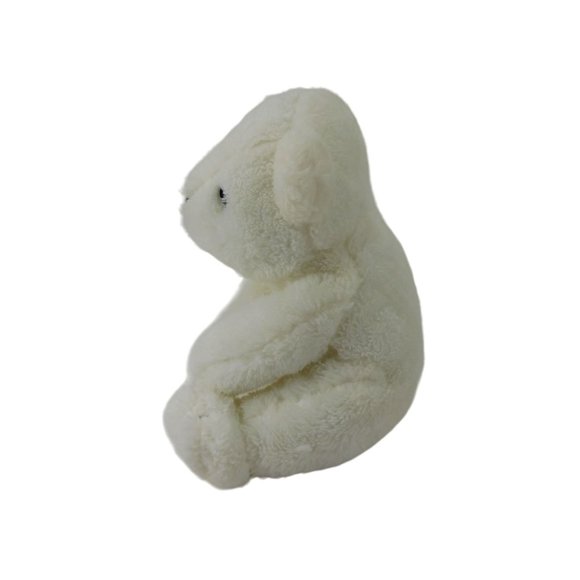 Konfirst Consulting White Bear Plush 7" Stuffed Animal - Picture 4 of 6